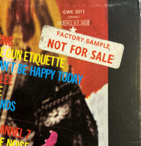 Machine Gun Etiquette Album Factory Sample UK ?