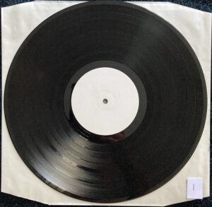 Machine Gun Etiquette Album White Label Proof Sleeve Signed UK 1979 Cover Side 1