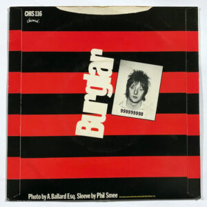 U.K. 1979 A Label No B Side Label Back