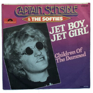 Captain Sensible & The Softies Jet Boy Jet Girl Germany 1978 Back