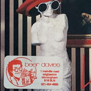 U.K. 1982 Beer Davies Promo Sticker