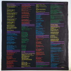 U.K.-1985-Melvin-Daniels-Misspress-Lyrics