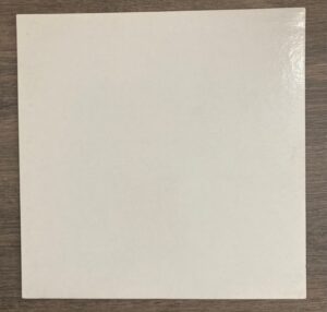 Glossy White Cardboard Sleeve